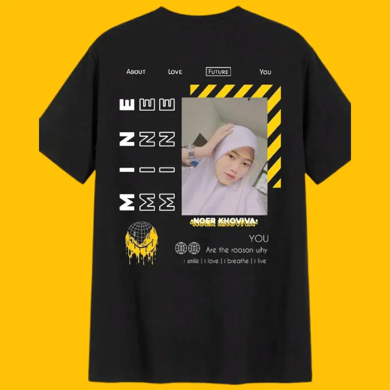 KAOS SABLON CUSTOM DTF SATUAN /COUPLE DESAIN SUKA SUKA  Kaos SABLON CUSTOM FULL COLOUR Distro 2