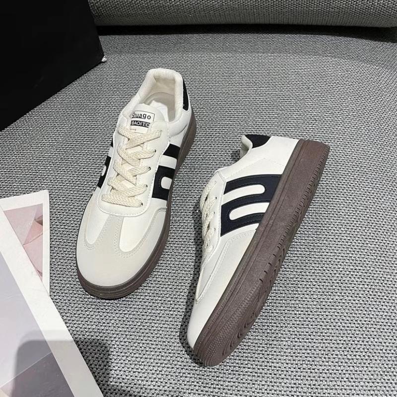 { Ketik Baru 5x } SHOEVO Sepatu wanita Forrest Gump Bergaya Shoes cewek casual hitam/beige ST085 casual sport 2