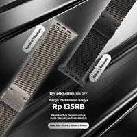Gambar infiniteSpace Titanium Milanese Loop untuk infiniteWatch 11 Pro, 11 Pro Mini & Apple Watch 45/46/49mm - Natural Titanium dari infiniteSpace Official Kota Administrasi Jakarta Utara 3 Tokopedia