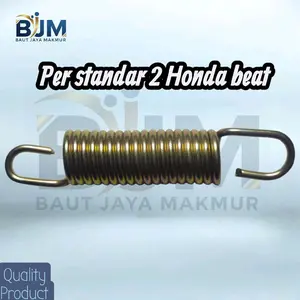 Per standar 2 tengah Honda Beat Warna kuning Matic