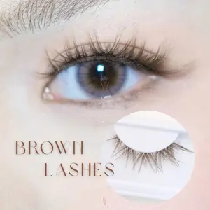 Bulumata Palsu Natural Warna Coklat dari For Your Vanity - Brown Fake Eyelash