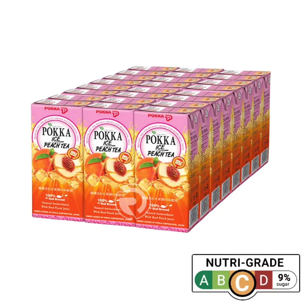 Pokka Peach Tea Packet (250ml x 24 Packets)