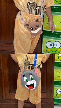 Product Review of [Muat HP] Tas Selempang Karakter Kartun Anak Cowo Cewe Lucu Ukuran BESAR Muat HP Cetakan Emboss 3D Real Pic Bisa COD Fashion from R**8 0