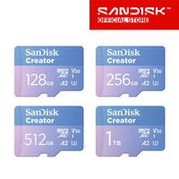 Gambar SANDISK Creator microSD Card A2 UHS-I U3 V30 4K With Adapter - 128GB dari Sandisk Indonesia Kota Administrasi Jakarta Pusat 1 Tokopedia