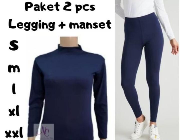 Product Introduction of PAKET 2 PCS STELAN MANSET LENGAN PANJANG KRAH TINGGI KAOS MANSET KT 4