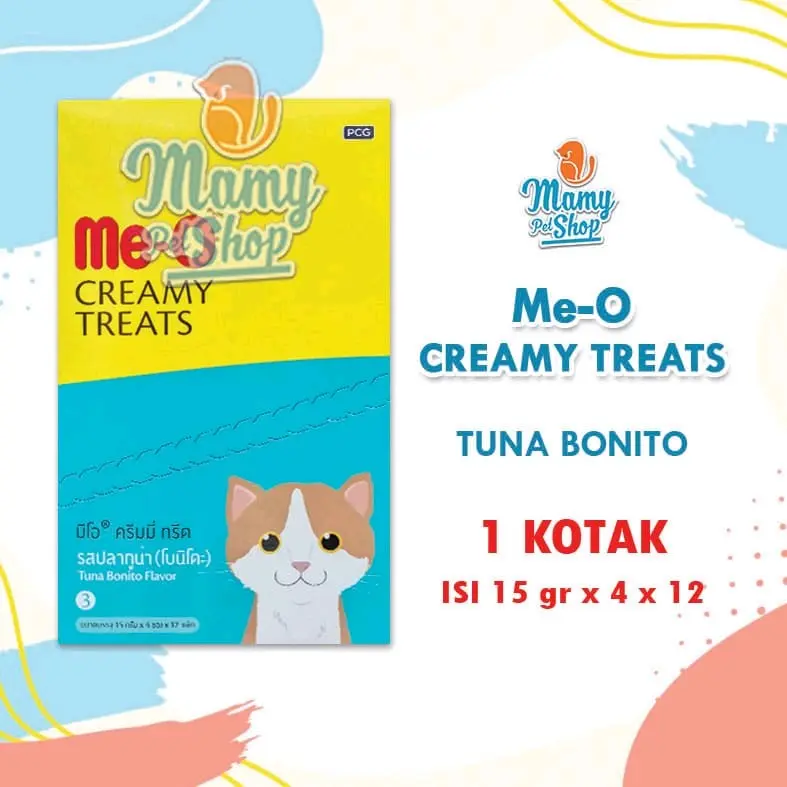 MEO CREAMY 1 KOTAK ISI 4 X 12 SNACK KUCING 2