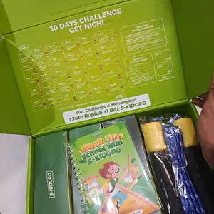 S-KIDGRO Jumping Rope atau Skipping untuk Fokus Otak pada Kaki - Otot, Outdoor