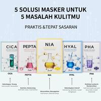 Gambar SHIONLE Vital Mask 23mL – Sheet Mask CICA PHA Peptide Hyaluronic Niacinamide | BPOM Korea - CICA DEEP Vital Mask dari Shionle.id Kab. Tangerang 1 Tokopedia