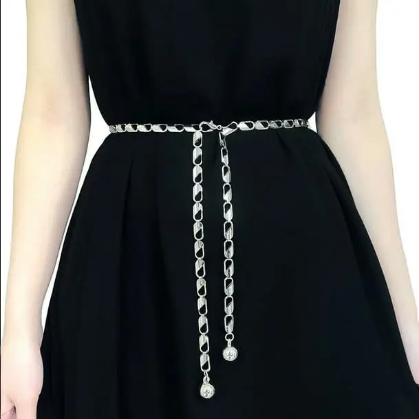 Sabuk Rantai dress Ikat Pinggang wanita BELT KOREAN OUTFIT Adjustable