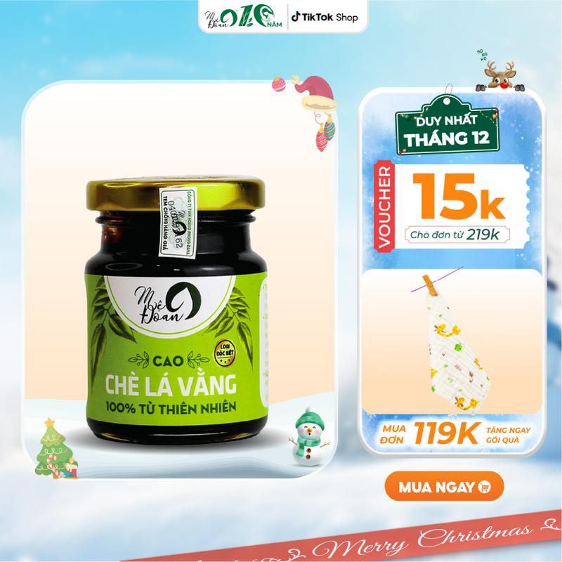 Cao chè vằng Mệ Đoan nguyên chất hũ 100g