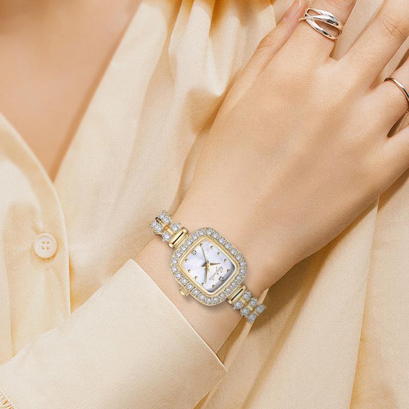 Product Introduction of V006 Little Jin Sui Fangshen Luxury Waterproof Quartet  Watch 3