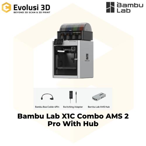 Jual 3D Printer Bambu Lab X1C Combo AMS 2 Pro With Hub - Kota Tangerang ...