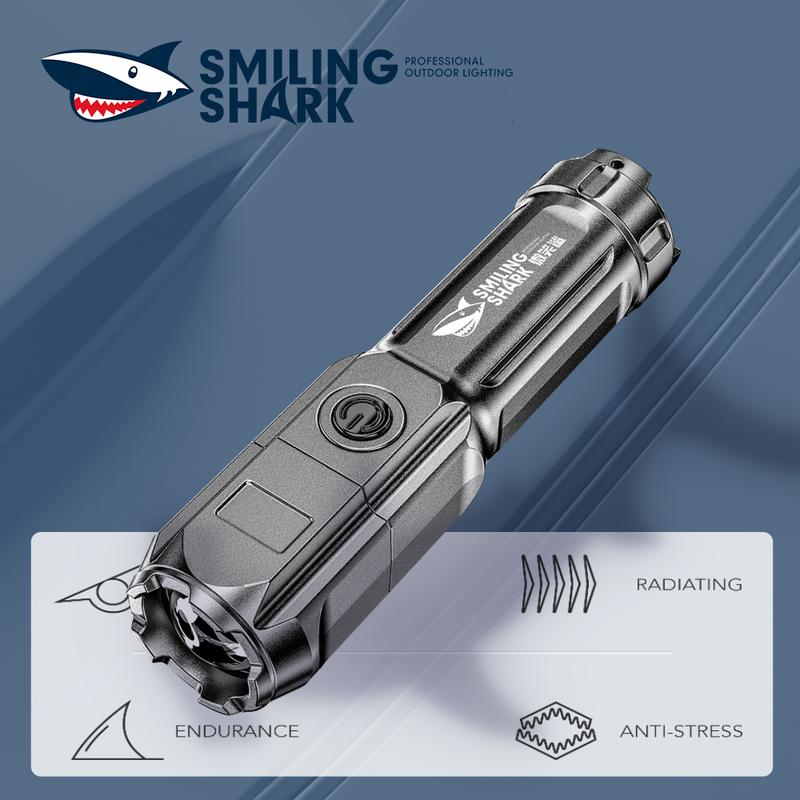 SmilingShark Rechargeable Torch Light Mini Flashlight Led XPE Super ...