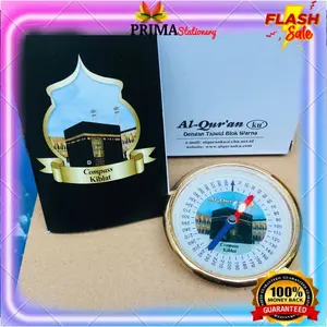 Kompas arah Kiblat / Penunjuk Arah sholat / Cocok Untuk Oleh Oleh Haji Dan Umroh