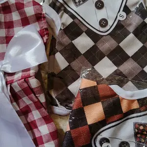 Baju Kucing Model Dress Bourges Series size XS-XL