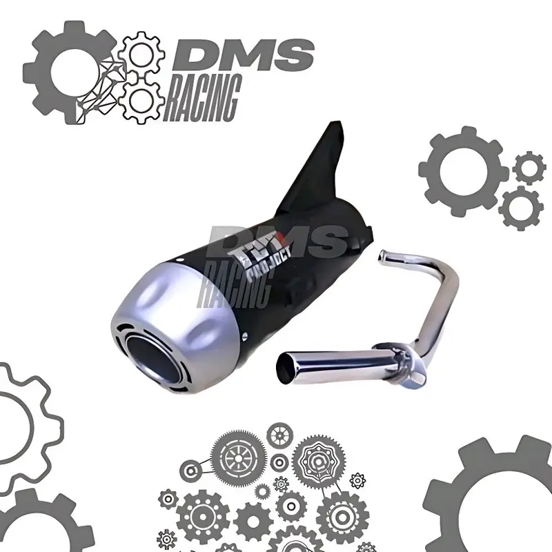 Knalpot Miror TZM Project Untuk Motor ALL Matic /ALL BEAT, ALL SCOOPY, ALL MIO, ALL VARIO, PCX, FINO, X-RIDE, GENIO, SPACY, GEAR Motorcycle 1