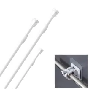 Pipa Gorden Fleksibel dengan Tongkat Ajaib untuk Tiang Gorden - Bahan Aluminium