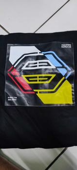 Product Review of T-shirt skaters refraction UG027 hitam lengan pendek unisex. Kain Kaos Katun Combed Tangan Nyaman Tebal Distro Cowok Bandung Sablon Polyester Baju Pria Lembut Wanita Polos Dewasa Panjang High from @**3 0