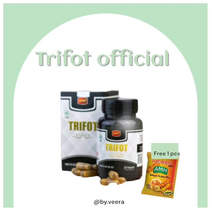TRIFOT official kapsul isi 30 BPOM multivitamin 0