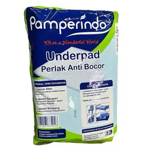 Underpad perlak anti bocor pamperindo uk 60x90 cm isi 10