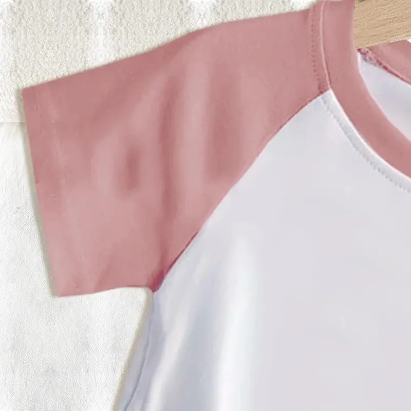 Kaos Anak Perempuan Labubu Model Pendek I - Baju Anak Perempuan Berbahan Katun Fashion 4