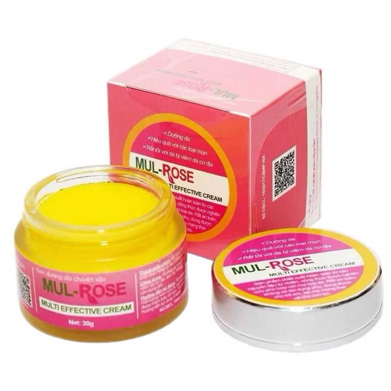 Kem nghệ đa năng Mul rose 30g giúp dưỡng da hàng ngày, cải thiện mụn, bỏng, viêm da