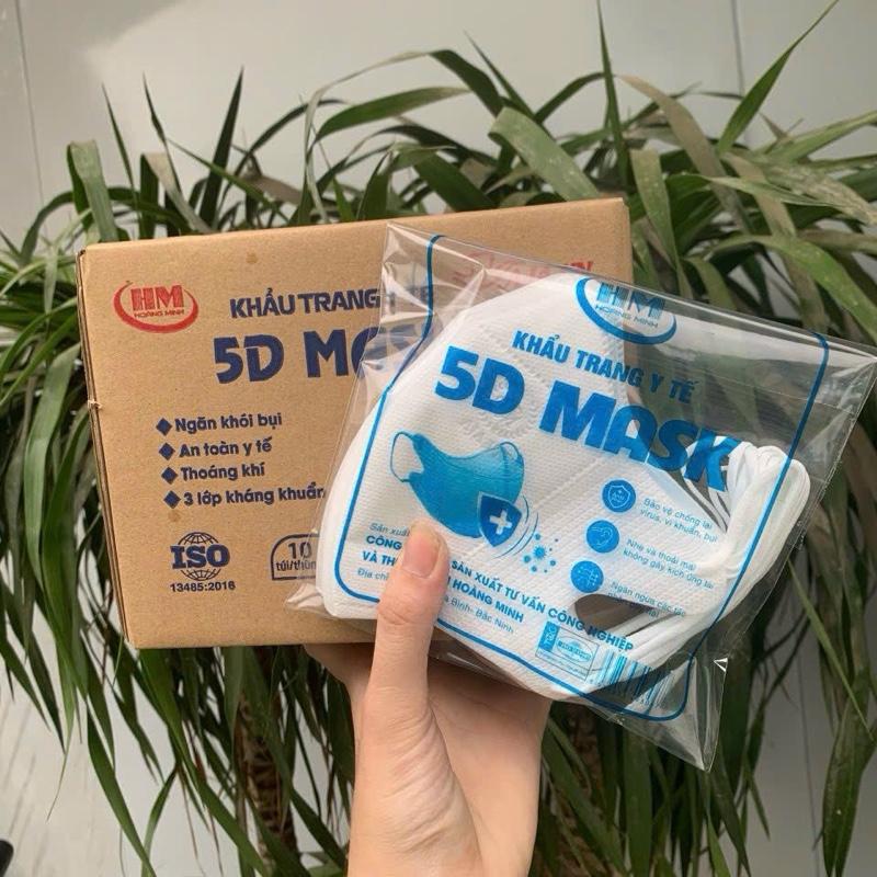 600 chiếc khẩu trang 5D hoàng minh tui in ( mua 500 tặng 100 chiếc )