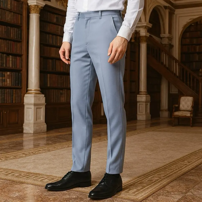 New Colors Celana Formal Slimfit Pria Original 4