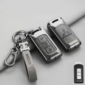 METAL Case Cover Sarung Kunci Remote Smartkey Mobil Mitsubishi Xpander XForce Pajero Outlander Mirage Eclipse