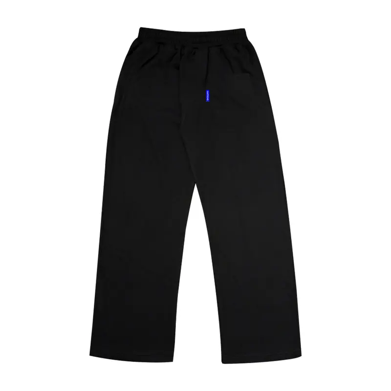 Celana Panjang Track Pants Fleece Basic Misfforrtunezz Hitam Nyaman Lembut 3
