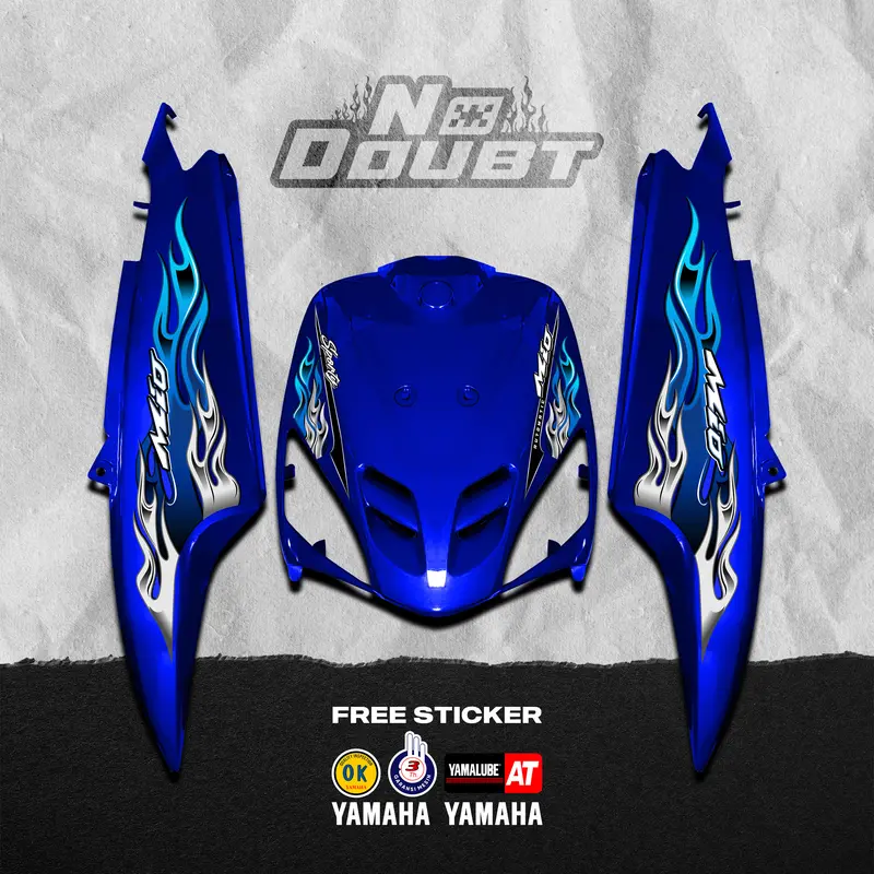 STRIPING MIO SPORTY CUSTOM FLAME FULL - ALL BODY 3
