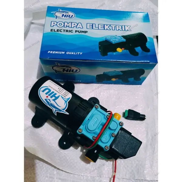 Dinamo Hiu / Pompa Air DC 12 V HIU /Soket Drat 12V DC5A Elektrik Sprayer
