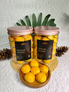 KUE KERING NASTAR KLASIK SELAI NANAS ASLI 100% HALAL TOPLES TABUNG 600ML 800 ML MAKANAN CEMILAN KUE LEBARAN HALAL & PREMIUM