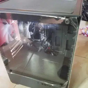 MOLONG PC Intel 12 Core Pc gaming full set desktop komputer kantor, mesin perakitan desain, mendukung WIFI/Bluetooth