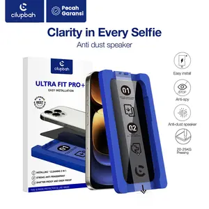 CILUPBAH Ultra Fit HD Pro+ Tempered Glass Screen Protector Glossy for iPhone X XR XS 11 12 13 14+ 15+ 16+ 17 MINI PRO MAX