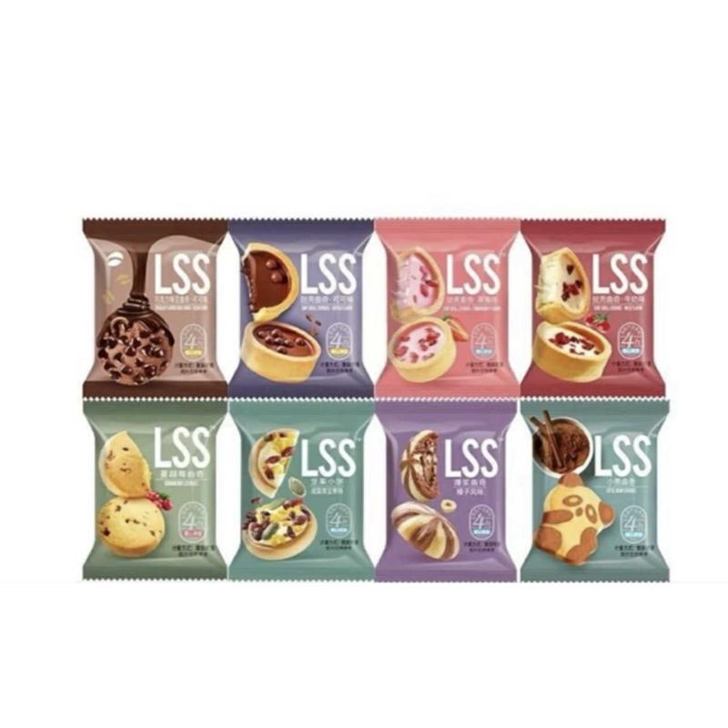 Tặng Kẹo C Bánh Quy Bơ Sữa LLS Mix Vị Snack Food Ăn Vặt Thức Ăn ngày sx đc in trên bao bì hsd 9 tháng từ ngày sx