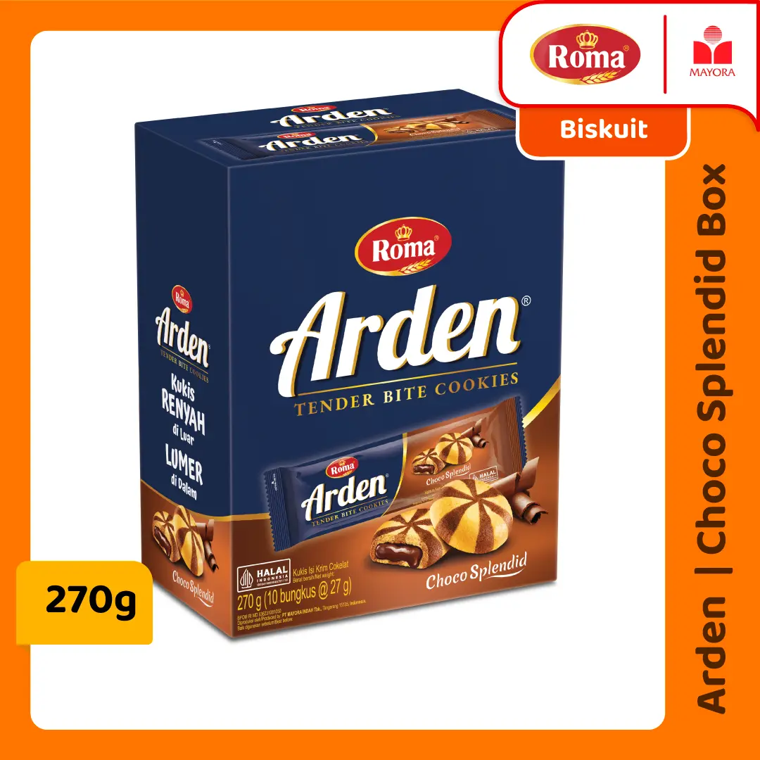 Biskuit Roma Arden Choco Splendid Box