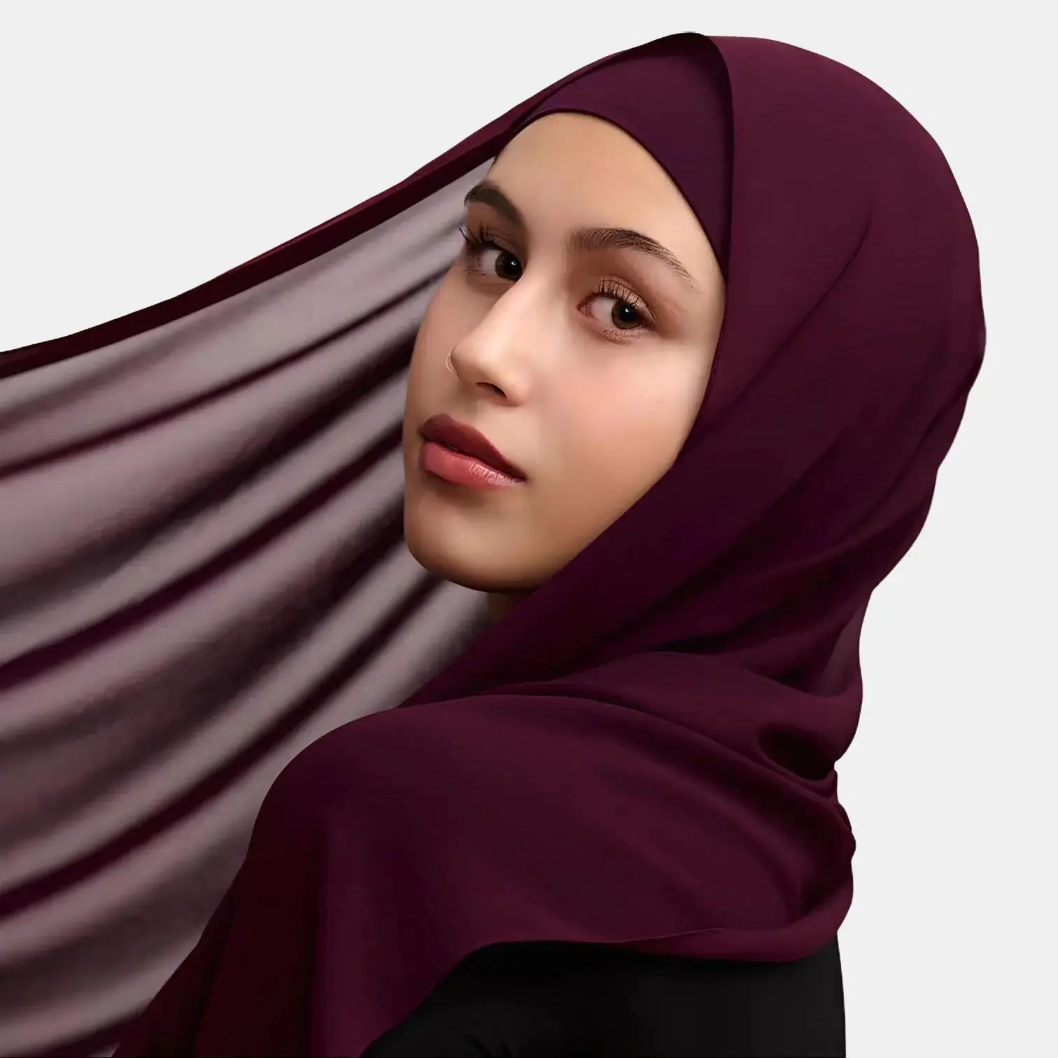 [ PAKET 3 PCS ] Pashmina 200x75 Ceruty Babydoll Kerudung Syari