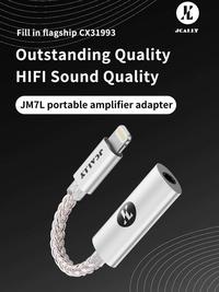 Gambar JCALLY JM7L HiRes DAC Audio Digital Adapter Lightning to Jack 3.5mm dari Kuping Sensi Kota Administrasi Jakarta Barat 2 Tokopedia