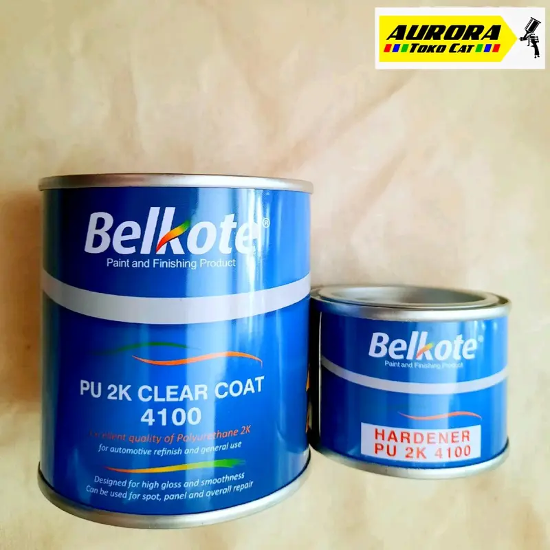 Clear Belkote 4100 Pernis Anti Gores Mengkilap 250ml 2