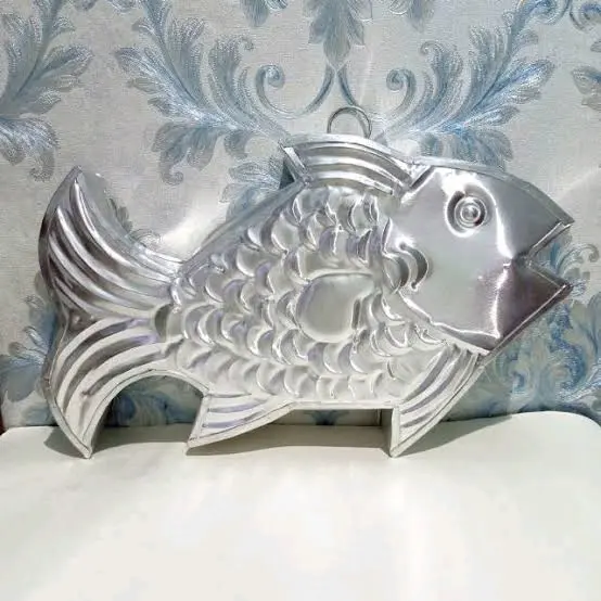 Loyang Cetakan Kue Bentuk Ikan Koi Lurus Dan Melengkung.