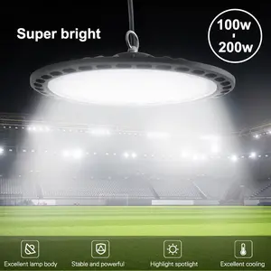 SWA 100W 150W 200W UFO LED High Bay Light IP65 Waterproof Bay