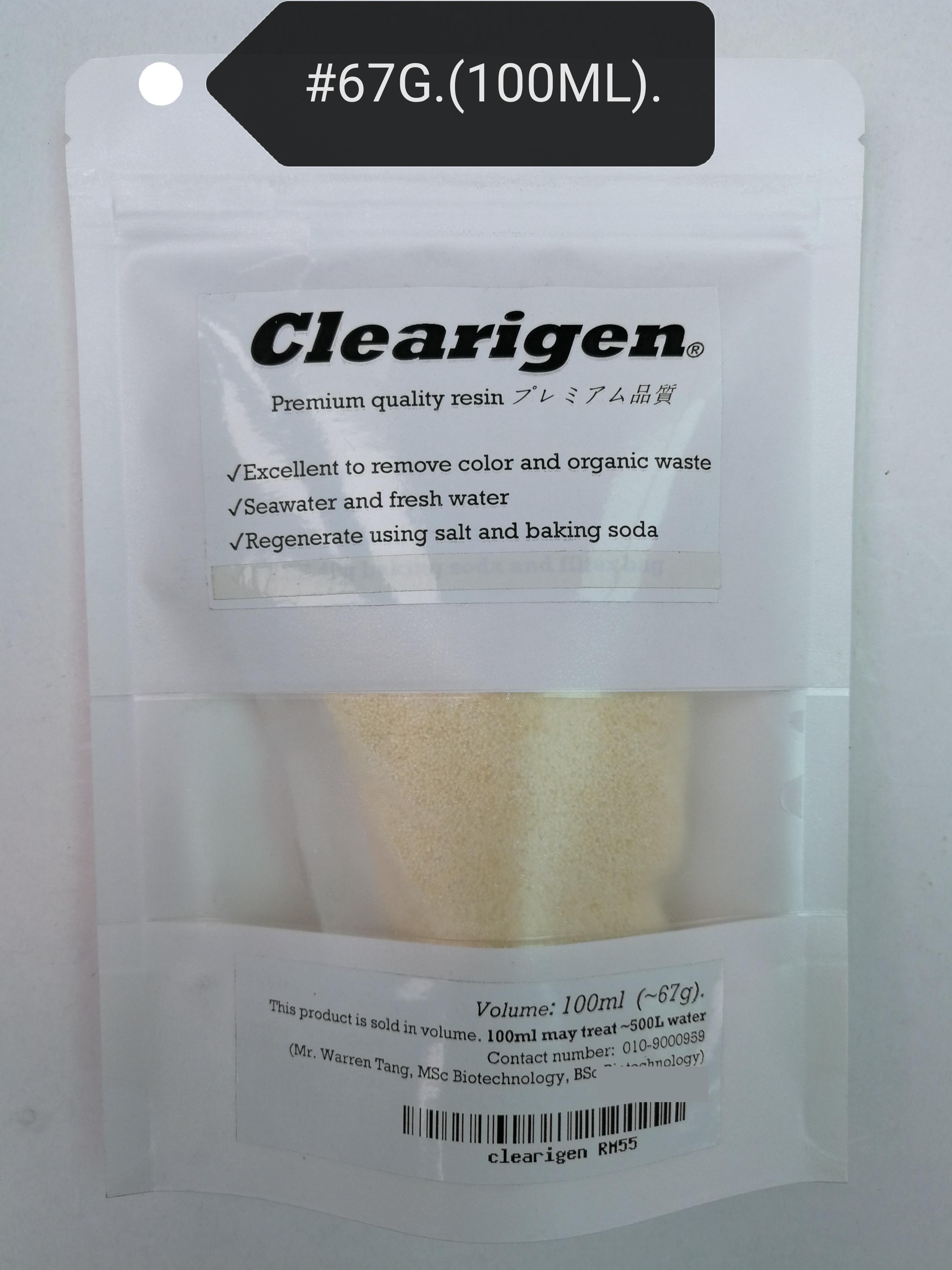Clearigen Premium Quality Resin 100ml Aquarium Fish Akuarium Ikan Conditioning