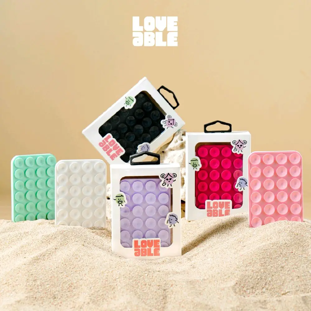 LOVEABLE Snappop Square Suction Magnetic Gurita Grip
