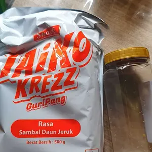 COD (HALAL)Taiko Krezz 500g/1000g  Keripik Gurita Octopus Roasted Snack camilan/makanan kembung/ puffed, citarasa baik, renyah dan lezat, makanan puffed daribahan baku berkualitas Food Kripik Cemilan Pedas Crispy Chips Ayam