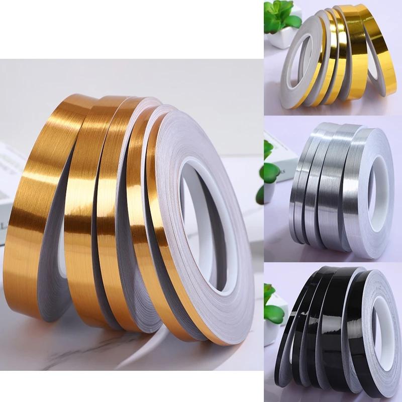 Cuộn chỉ dán viền gạch tường dài 50m, trang trí vách tường, dán viền gạch lát…