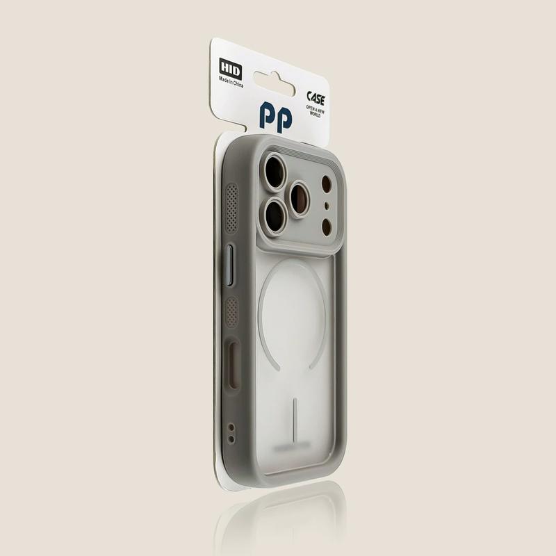 Vỏ điện thoại MagSafe có chức năng tản nhiệt, phù hợp với iPhone 17, 16, 15, 14, 13, 12 và 11 Pro Max. Sử dụng lớp vỏ bảo vệ bằng silicon TPU, chống gãy, chống trầy xước và bền bỉ.ốp lưng iphone ốp chống bẩn