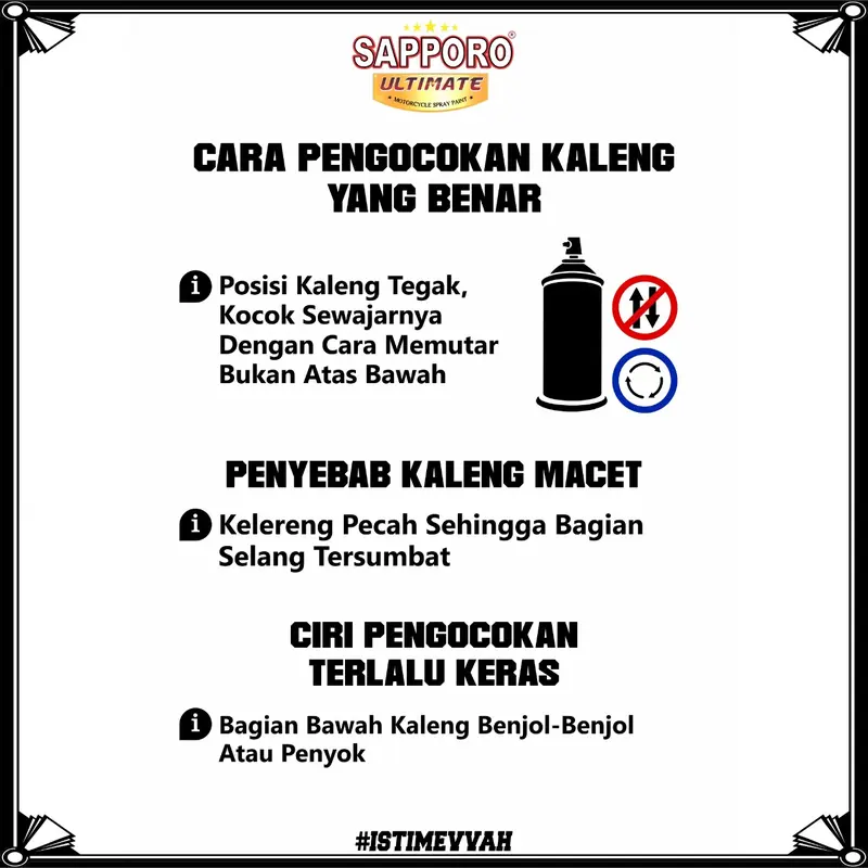 (Khusus Pulau Jawa) Sapporo Ultimate K36T 1K Textured Dashboard Black / Cat Spray Semprot Aerosol Terbaik / Body Kasar / Dashboard 1
