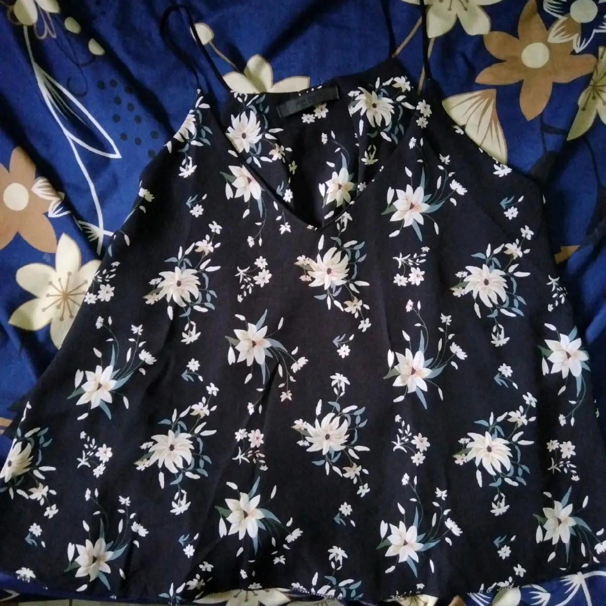 tanktop flower bunga bunga