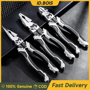 ID.BOIS Tang Multifungsi Lancip/Potong Wire Cutter/TangPemotong 9 in 1/Tang Kombinasi Multifungsi+PVC Handle